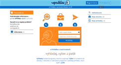 Desktop Screenshot of e-prihlaska.vsvu.sk